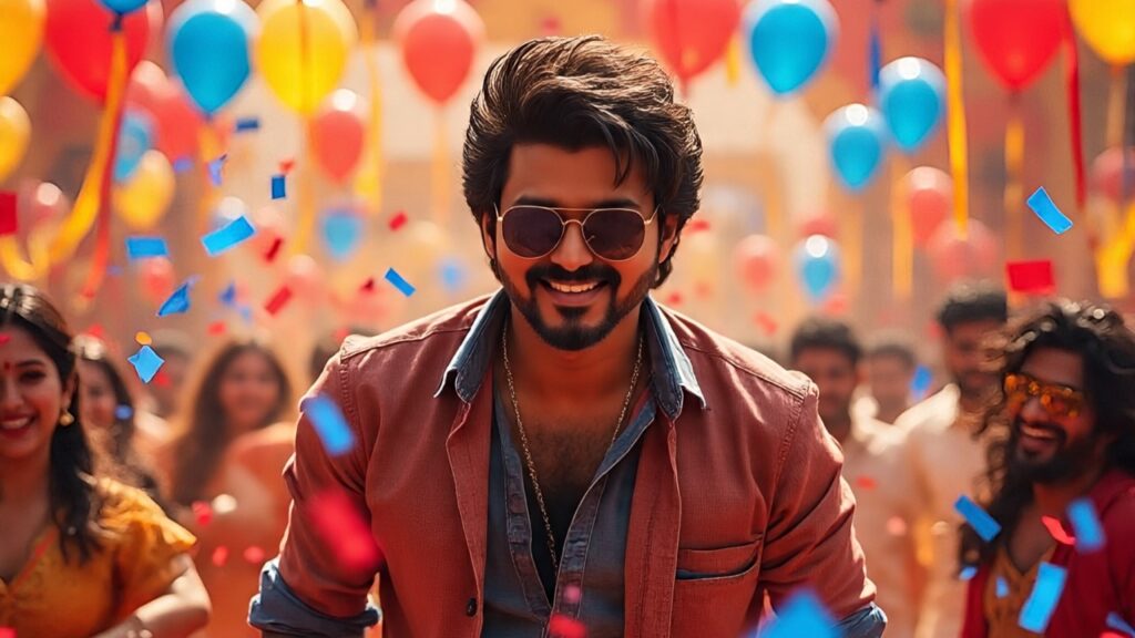 Mass Hero English Song lyrics hero entry celebration poster